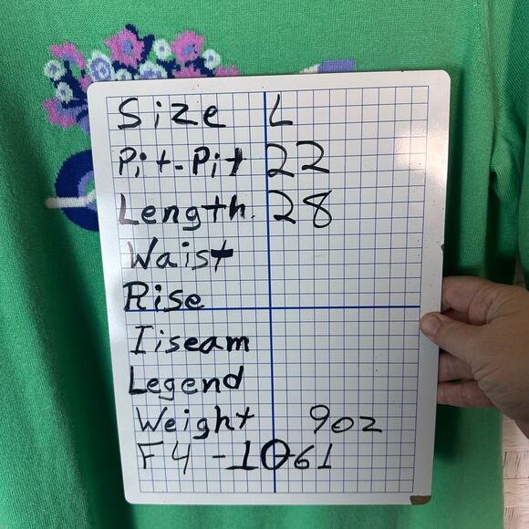 D&co women’s sweater graphic print electric grandma Eminem short balloon sleeve - Picture 9 of 9